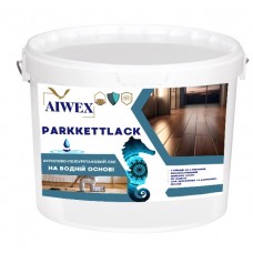 Лак паркетний Parkettlack 2,3л водорозчинний акрилово-поліуретановий TM AIWEX купить по низким ценам